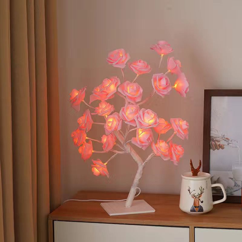 Cherry Blossom Voice-controlled Desk Lamp
