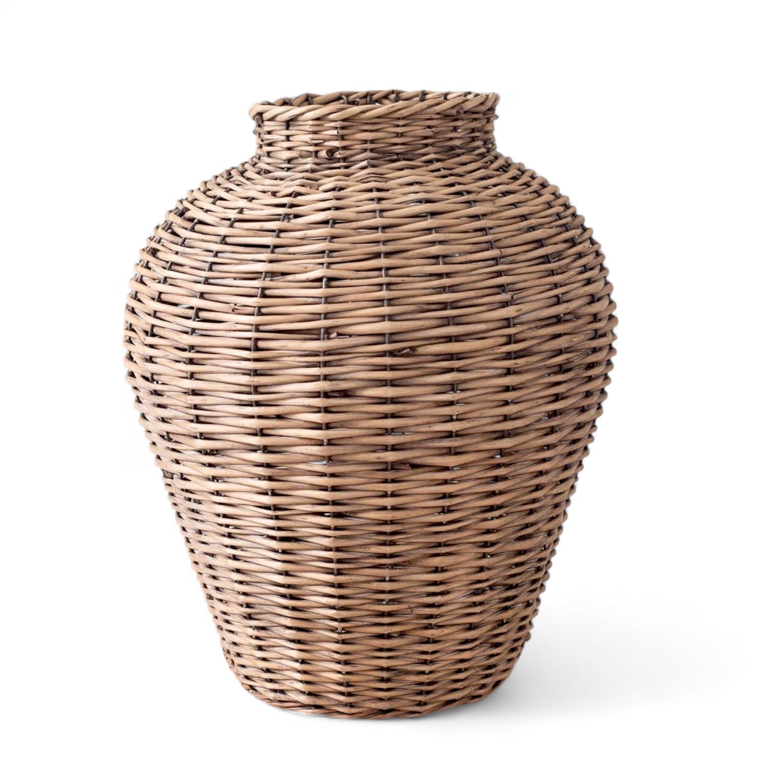 Handwoven Wicker Willow Vase